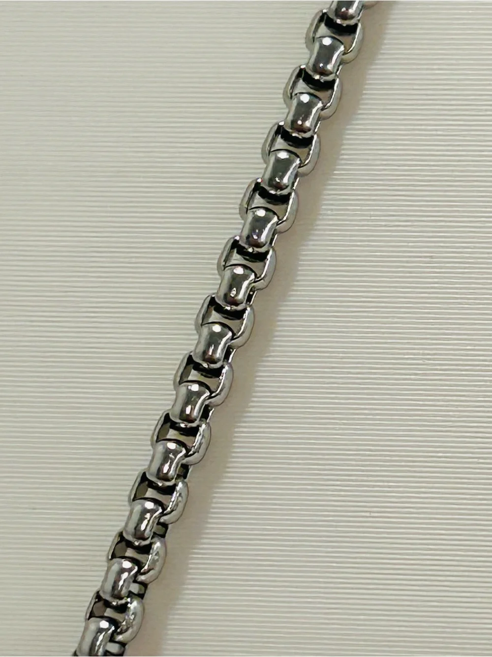 Avon Mens Cross Necklace Stainless Steel Engraved DAD Silvertone 24